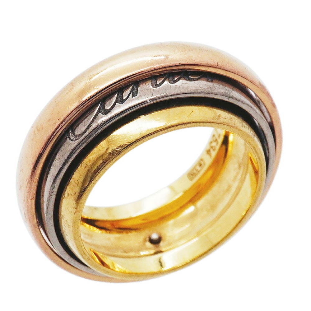 Cartier Trinity Must Essence Ring, available in 18K Yellow Gold, White and Pi...